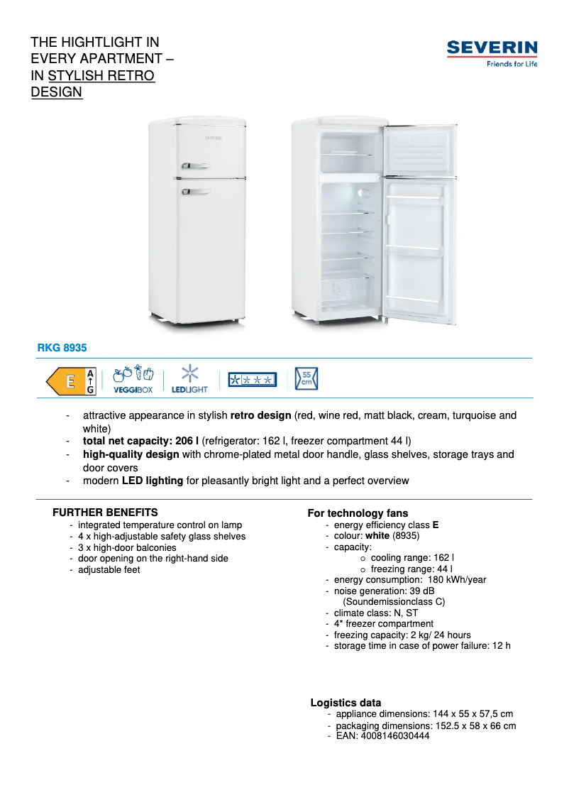 First page image of the manual for RKG 8935