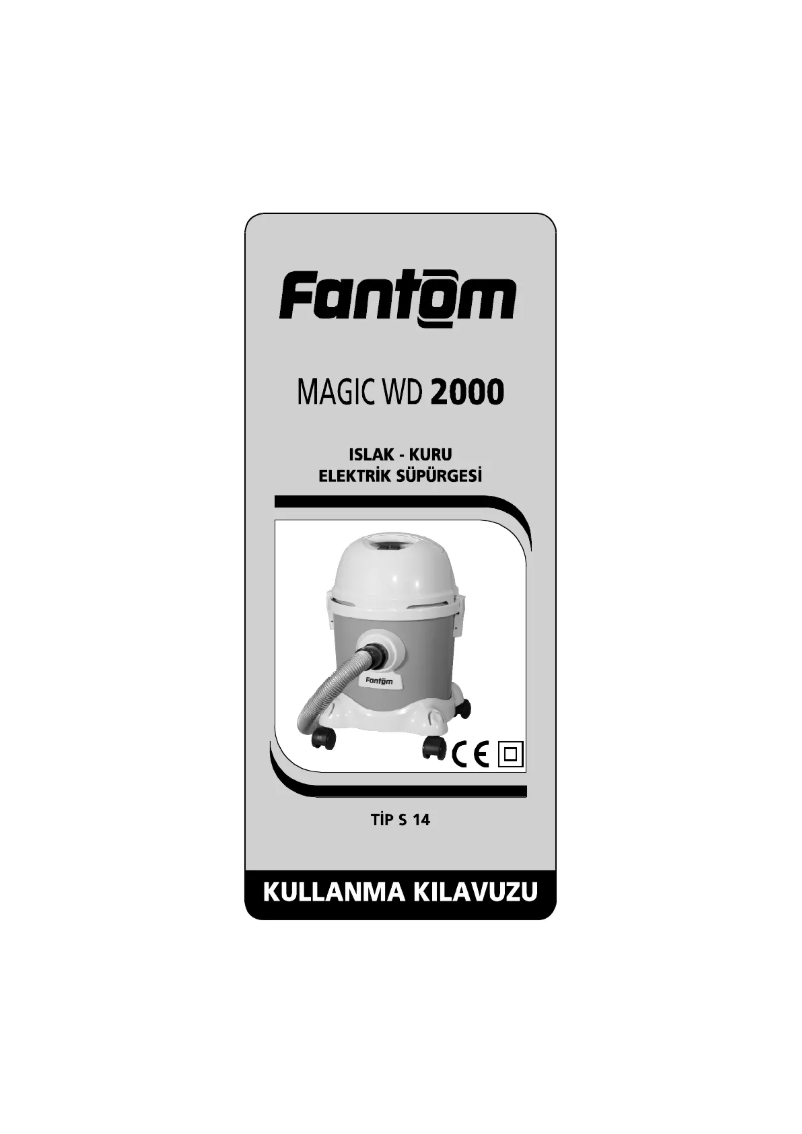 Page 1 de la notice Manuel utilisateur Fantom Magic WD 2000