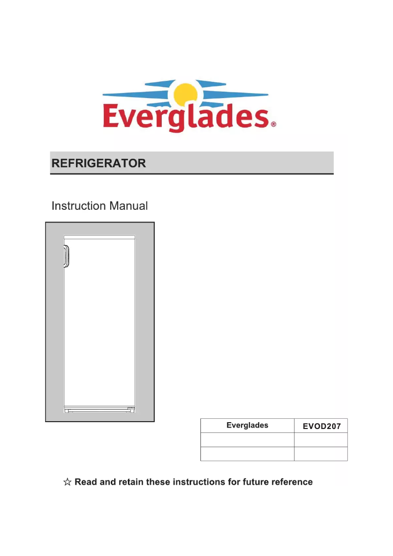 Image de la première page du manuel de l'appareil EVOD207