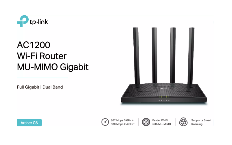 Page 1 de la notice Fiche technique TP-Link Archer C6