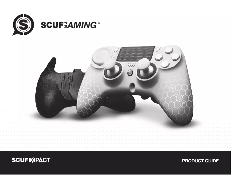Page 1 de la notice Manuel utilisateur Scuf Gaming Impact