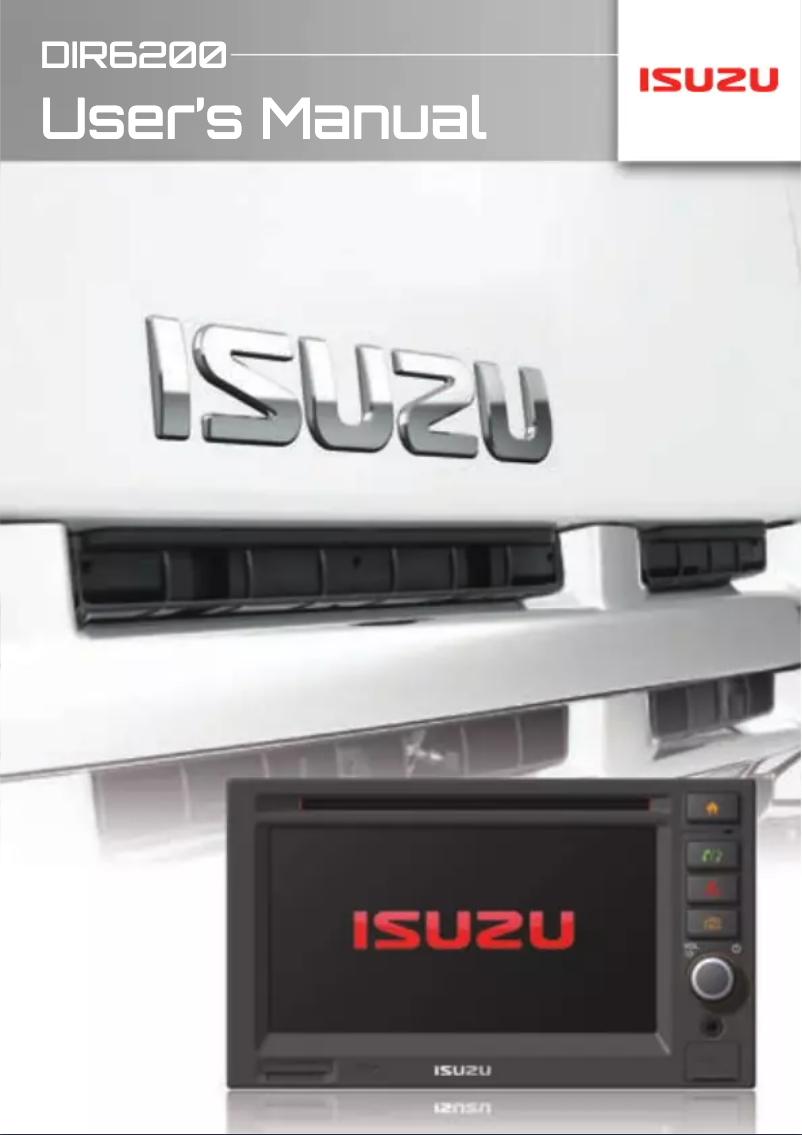 Página 1 del manual Manual de usuario Isuzu DIR6200