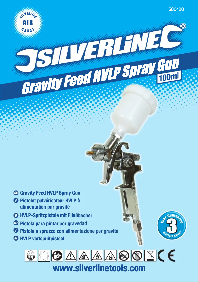 Image de la première page du manuel de l'appareil 580420