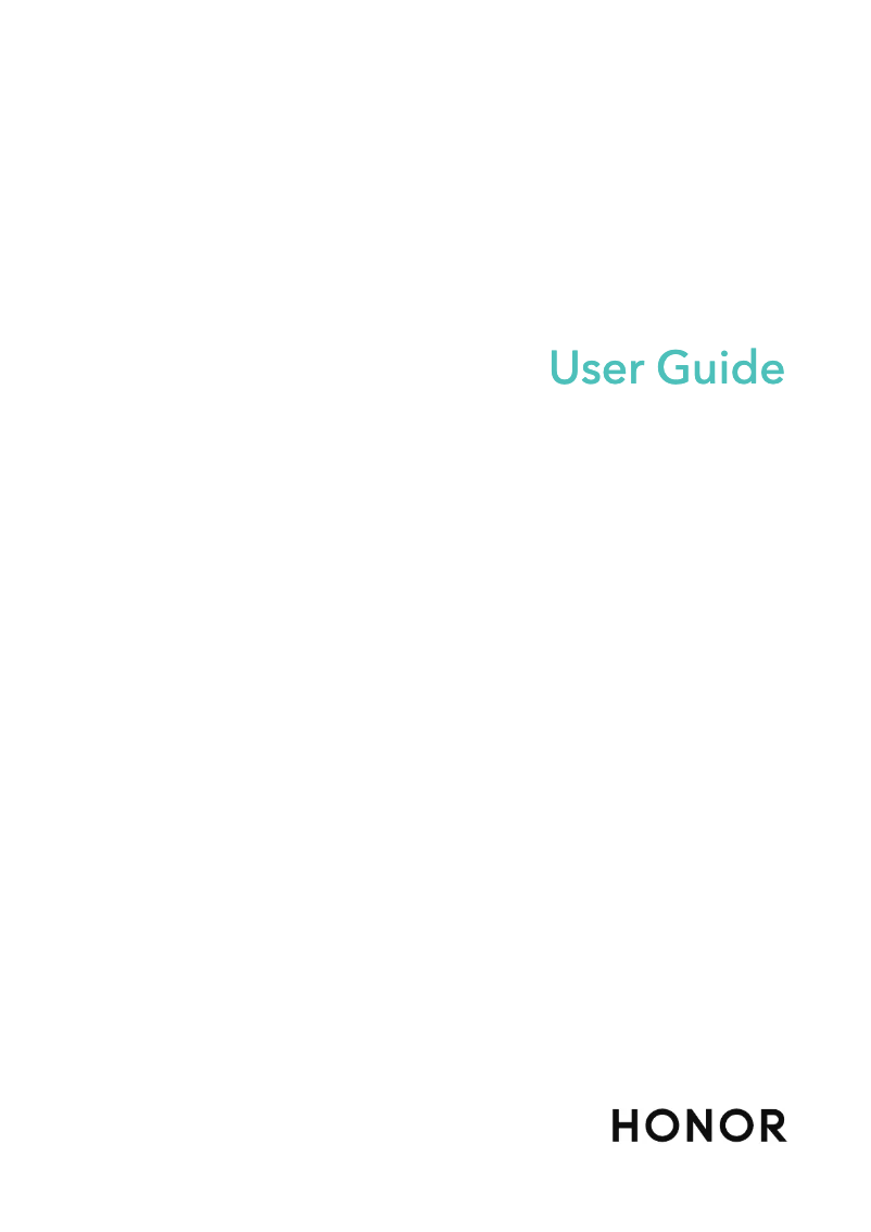 Page 1 de la notice Guide de démarrage rapide Honor MagicBook 16
