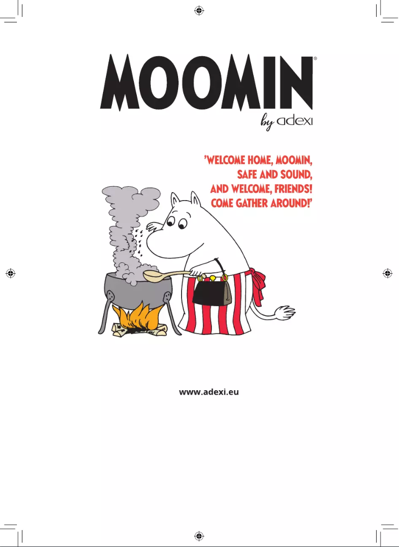 Page 1 de la notice Manuel utilisateur Moomin 19130008