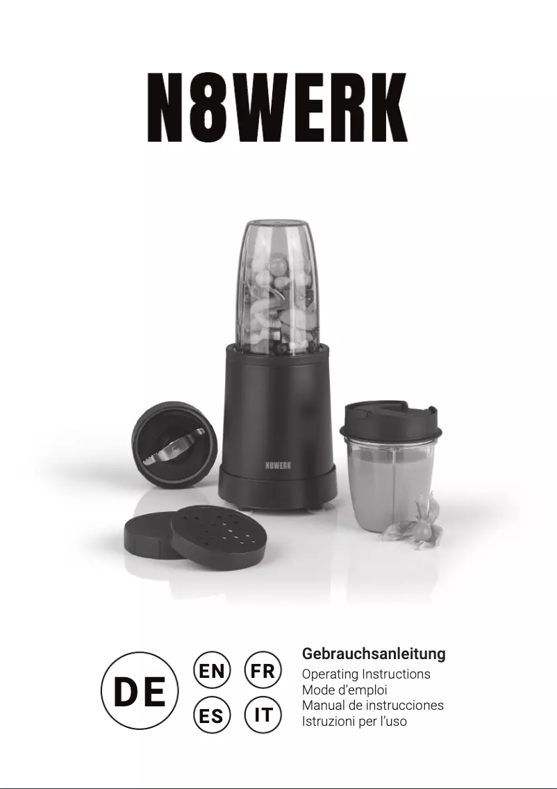 Page 1 de la notice Manuel utilisateur N8WERK 09191