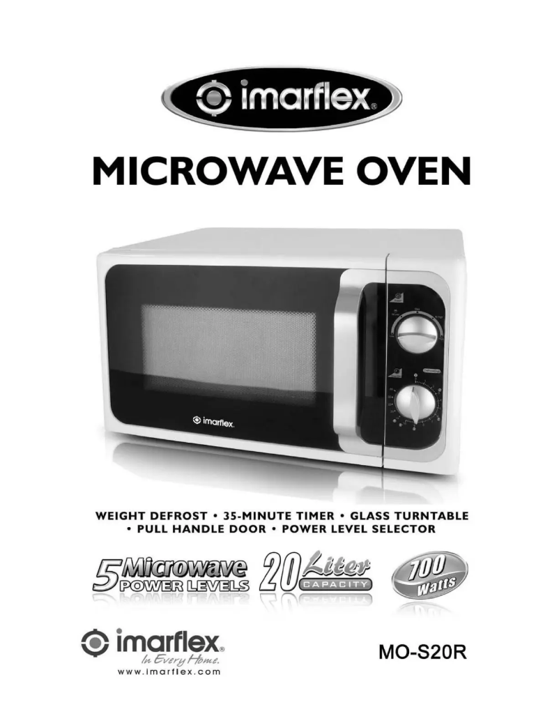 Page 1 de la notice Manuel utilisateur Imarflex MO-S20R
