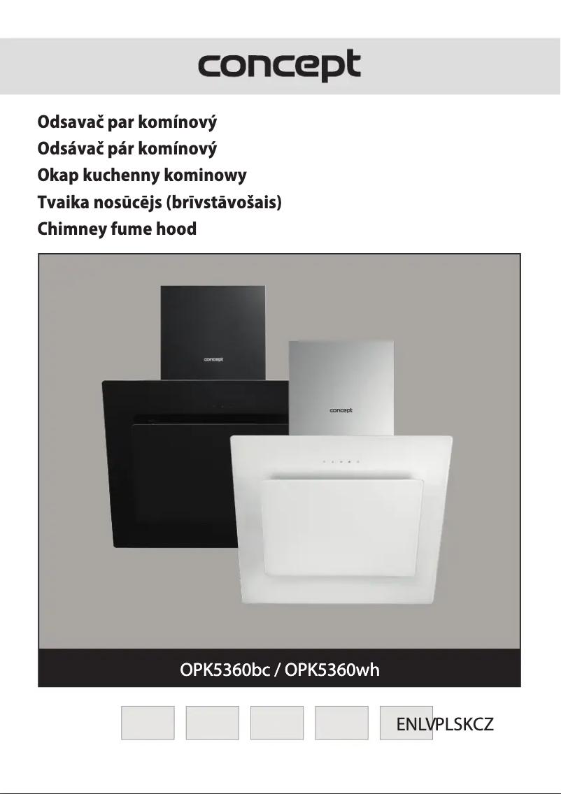 Image de la première page du manuel de l'appareil OPK5360BC