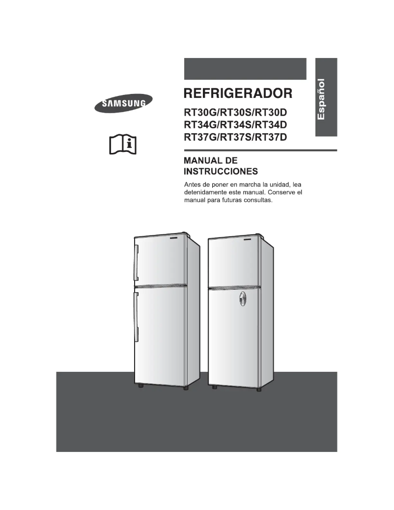 Page n°1 - Manuel utilisateur Samsung RT-34 GCMG