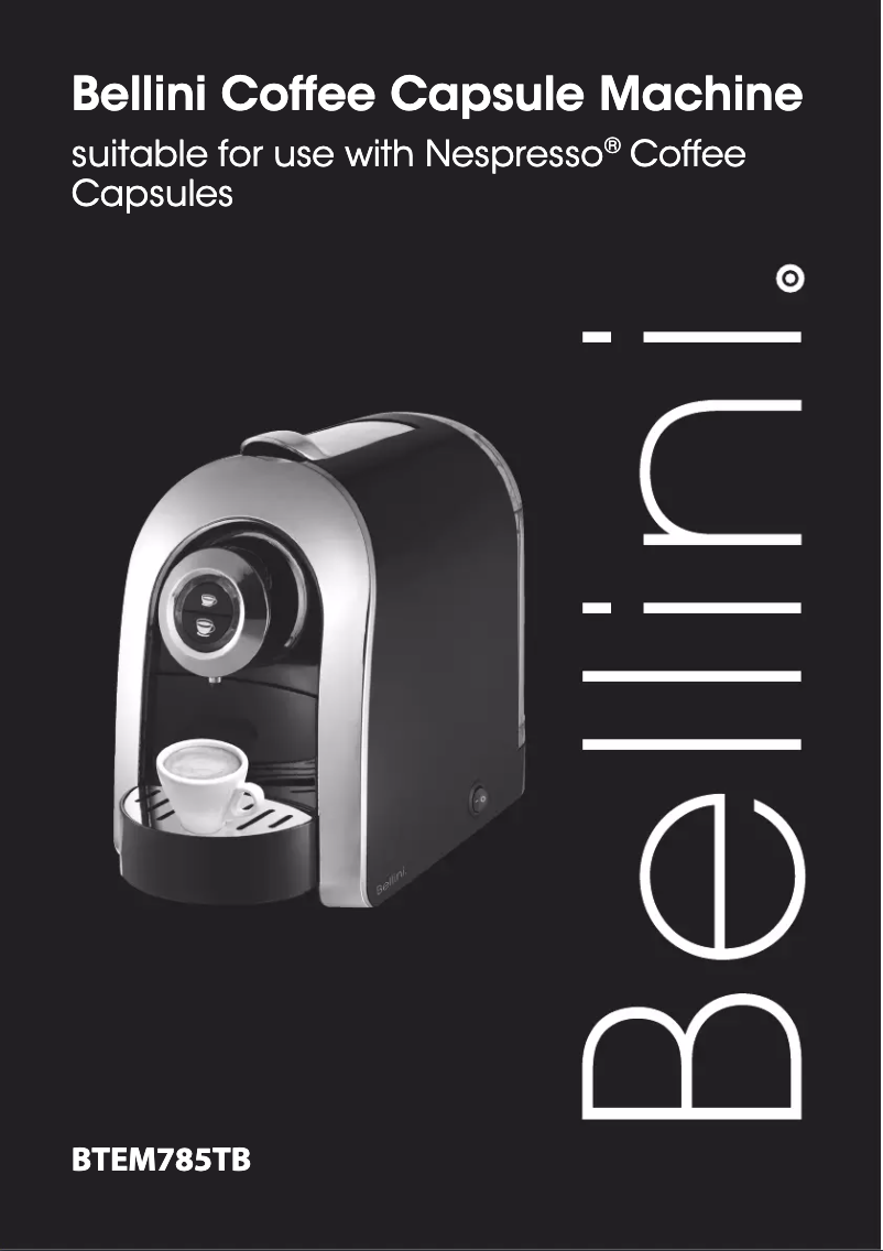 Page n°1 - Manuel utilisateur Bellini BTEM785B