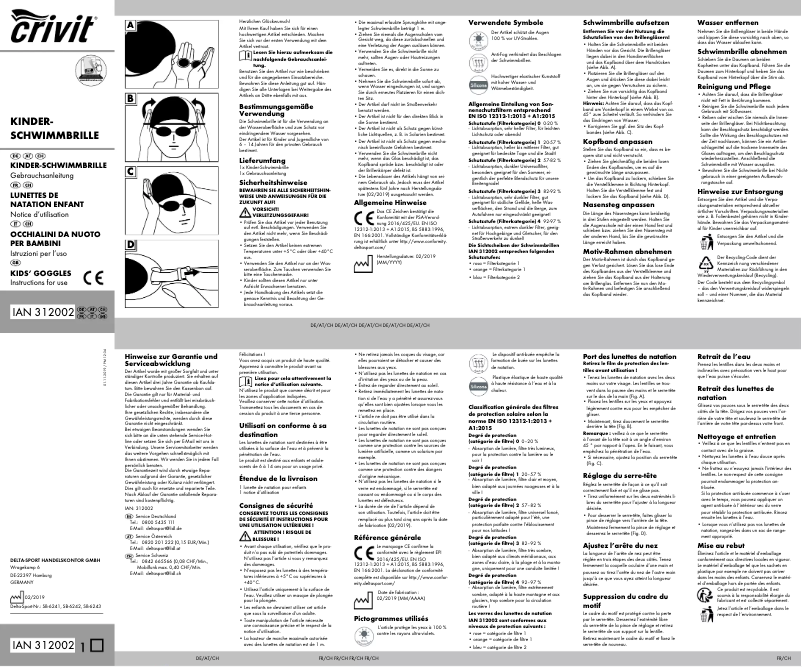 Página 1 del manual Manual de usuario Crivit IAN 312002