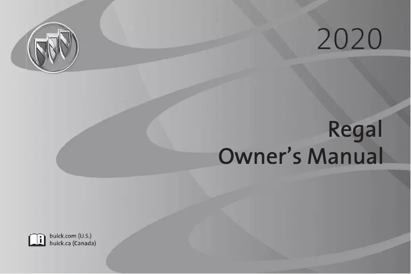 Page 1 de la notice Manuel utilisateur Buick Regal Sportback (2020)