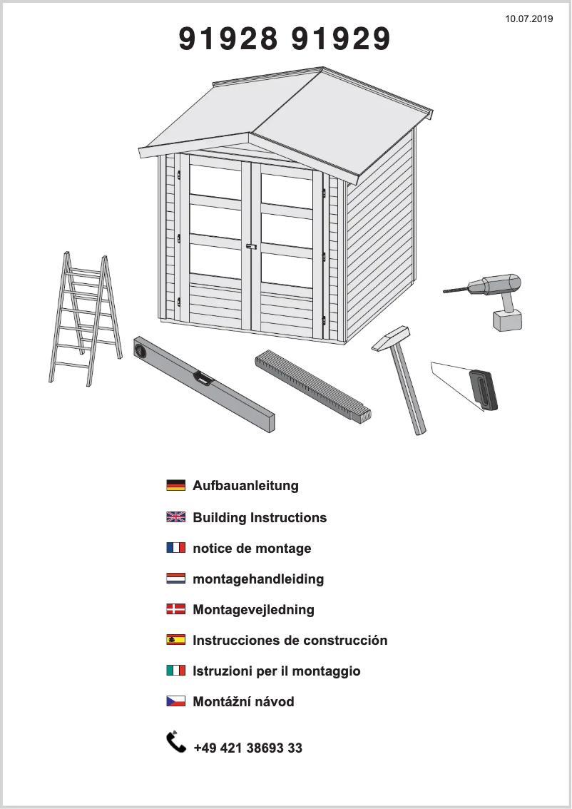 Page 1 de la notice Manuel utilisateur Karibu Amberg 2