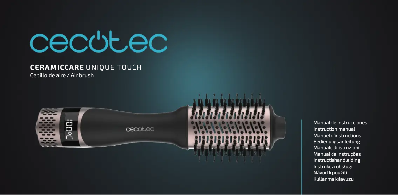 Page n°1 - Manuel utilisateur Cecotec CeramicCare Unique Touch