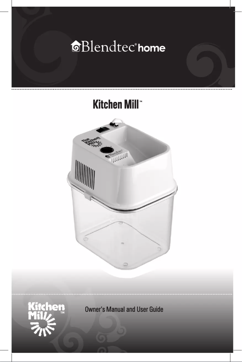 Image de la première page du manuel de l'appareil Kitchen Mill