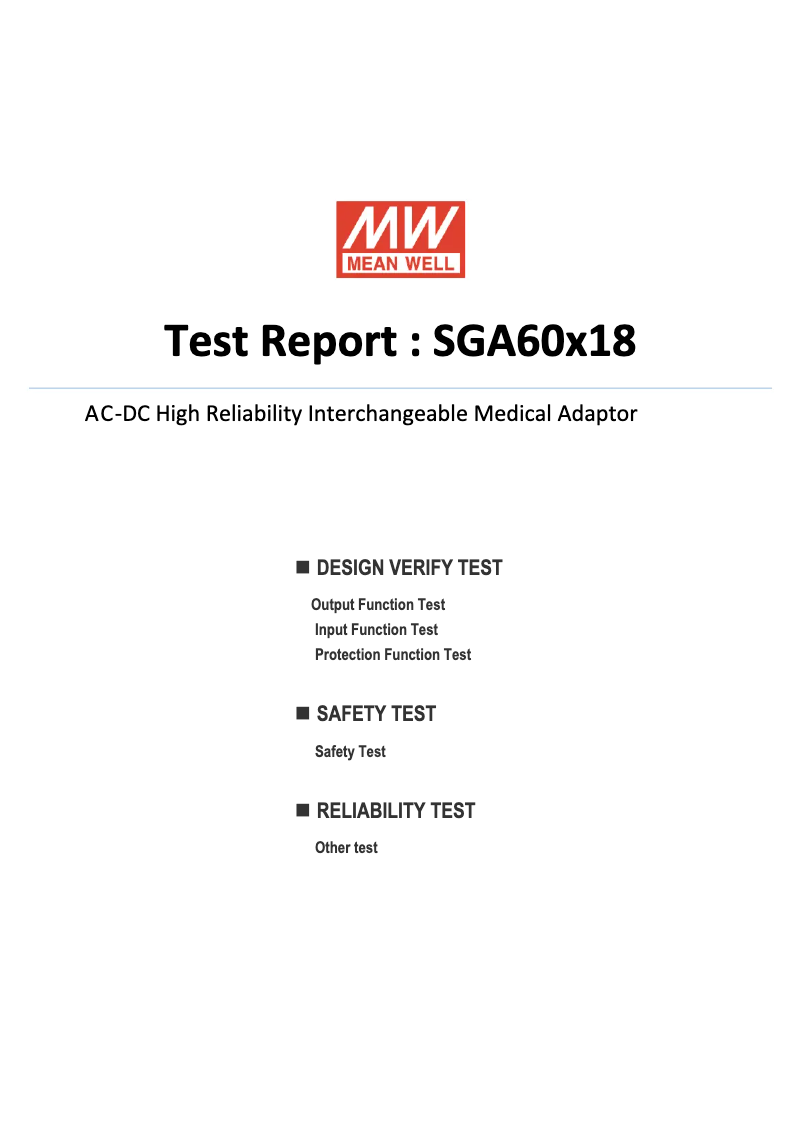 Página 1 del manual Ficha técnica Mean Well SGA60E18-P1J