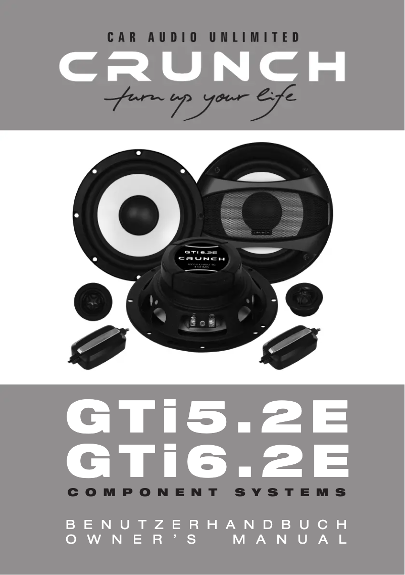 Imagen de la primera página del manual del dispositivo GTi5.2E