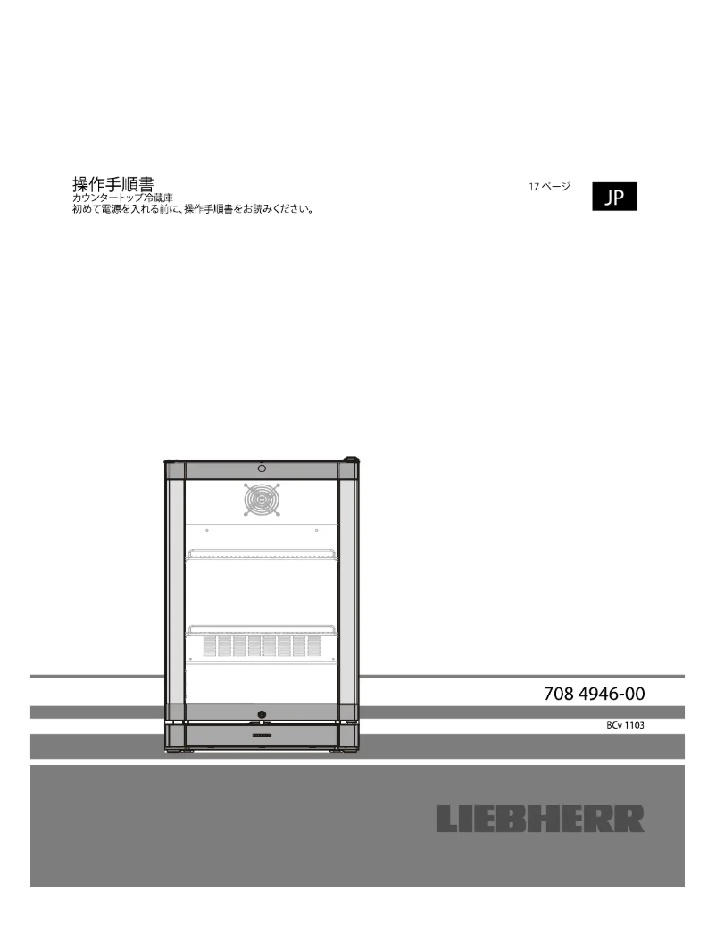 Image de la première page du manuel de l'appareil BCv 1103