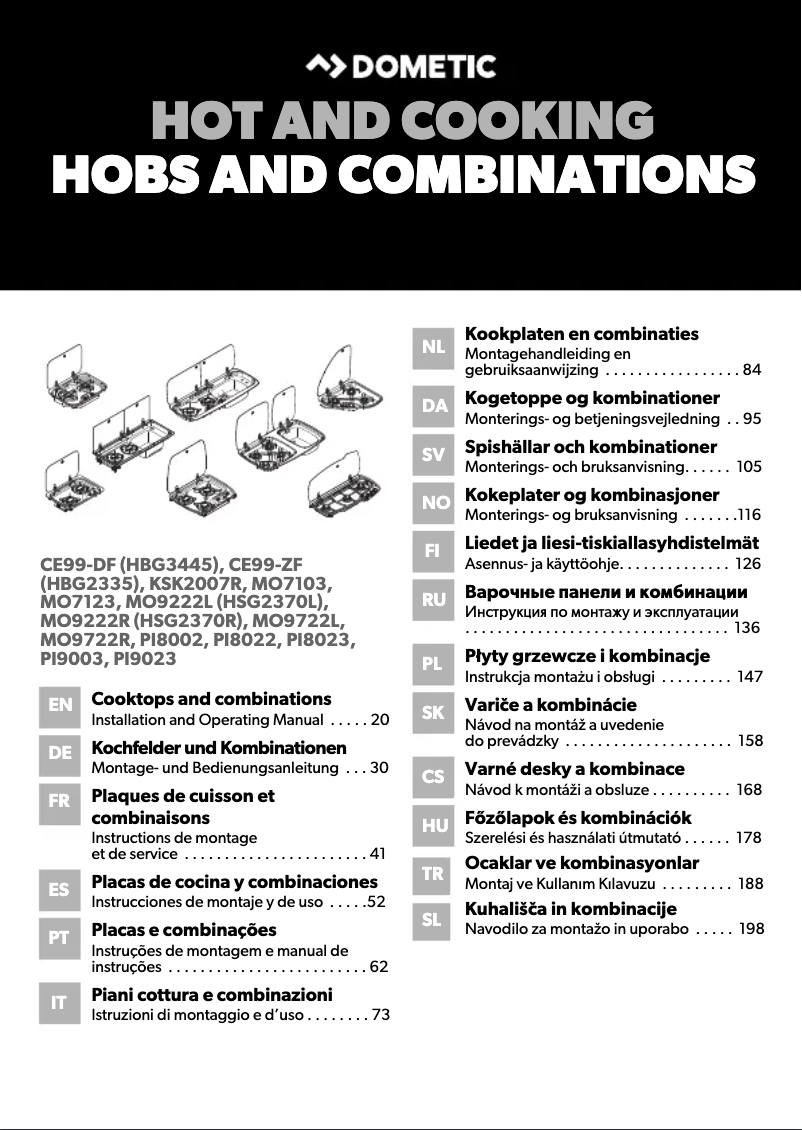 Imagen de la primera página del manual del dispositivo PI8023
