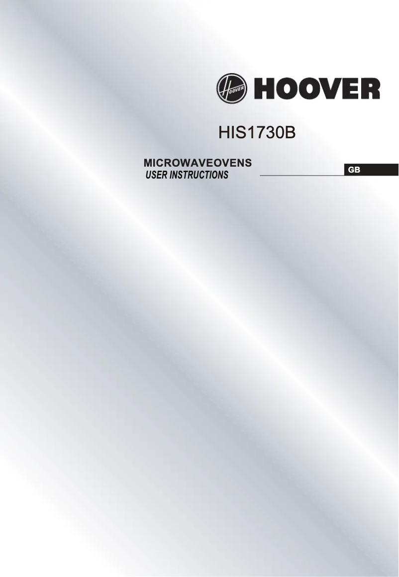 Image de la première page du manuel de l'appareil HIS1730B