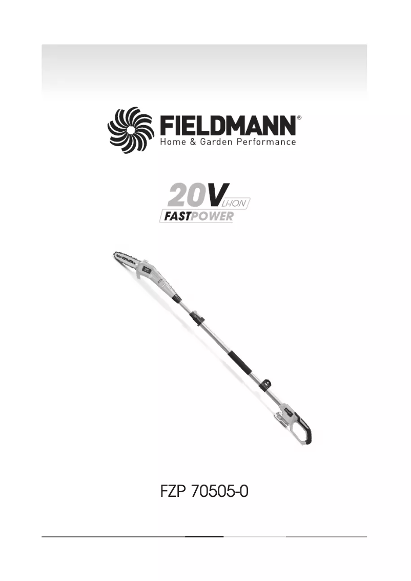 Page 1 de la notice Manuel utilisateur Fieldmann ZP 70505-0