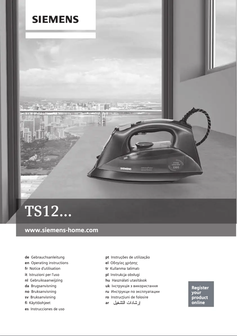 Image de la première page du manuel de l'appareil TS12XTRM