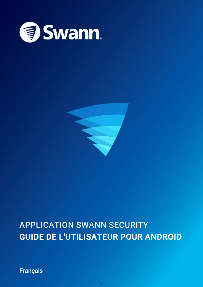 Page n°1 - Manuel utilisateur Swann SWNVK-650KH4