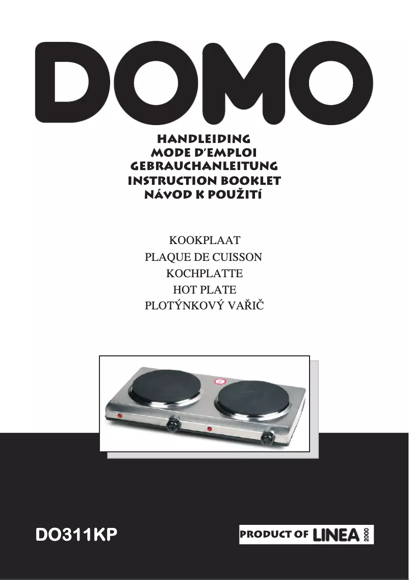 Page n°1 - Manuel utilisateur Domo DO311KP
