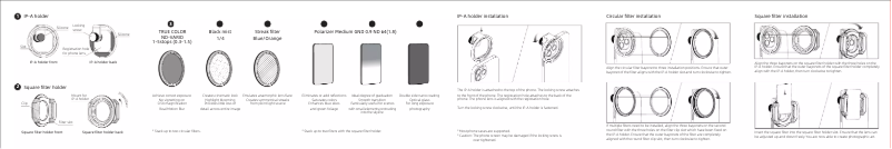 Page 1 de la notice Manuel utilisateur NiSi NISI-IPA-ASTB2