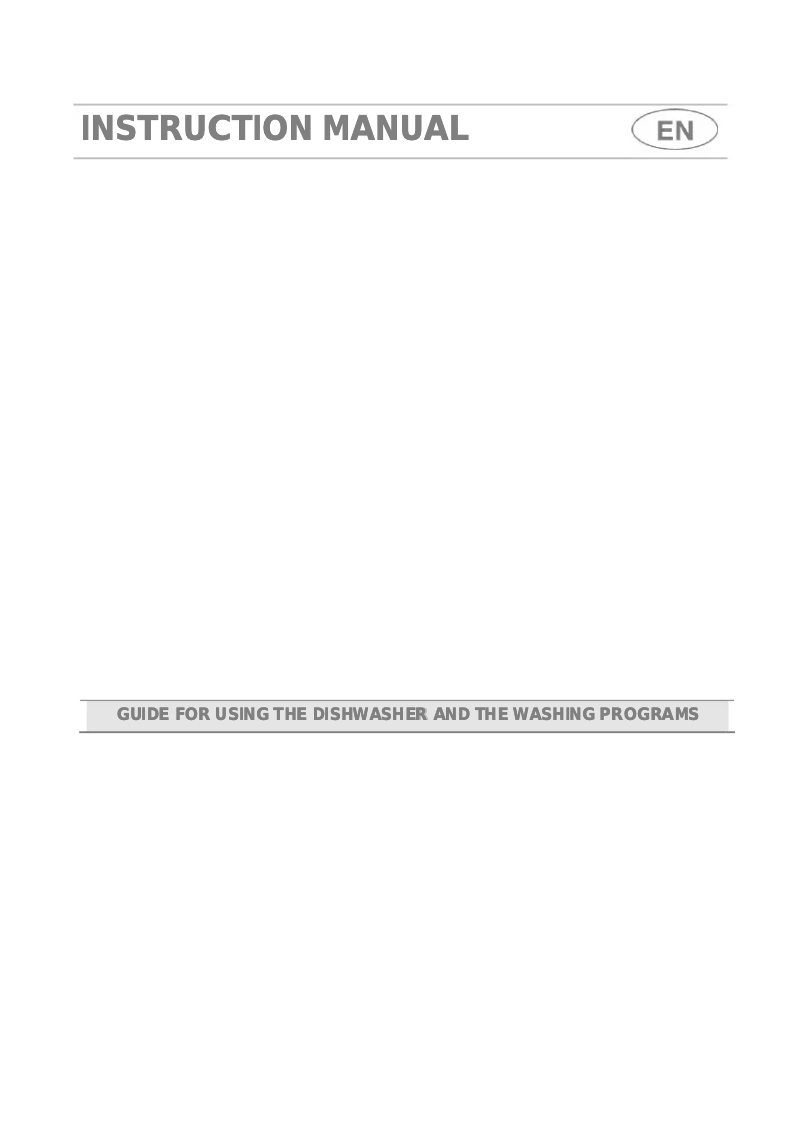 Página 1 del manual Manual de usuario Smeg DF612WE