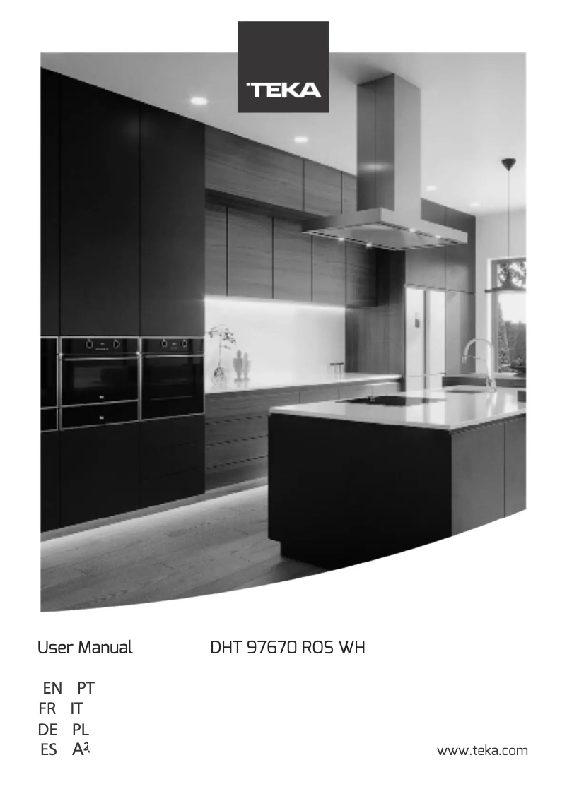 Page 1 de la notice Manuel utilisateur Teka DHT 97670 ROS WH