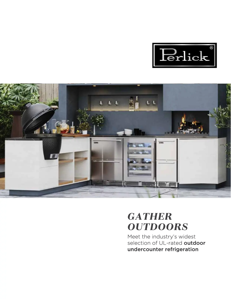 Page 1 de la notice Brochure Perlick H80CIMS-ADL