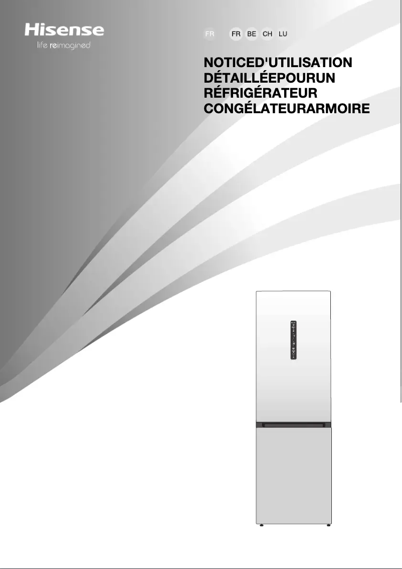 Image de la première page du manuel de l'appareil RB470N4CID