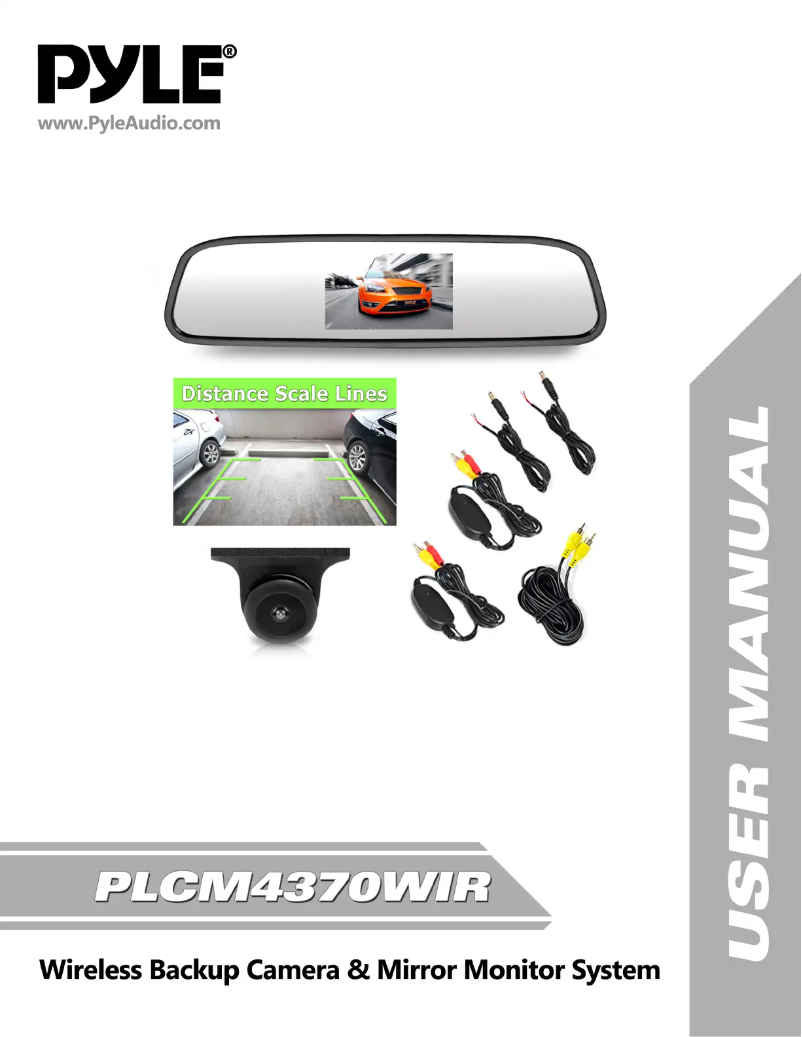 Page n°1 - Manuel utilisateur Pyle PLCM4370WIR