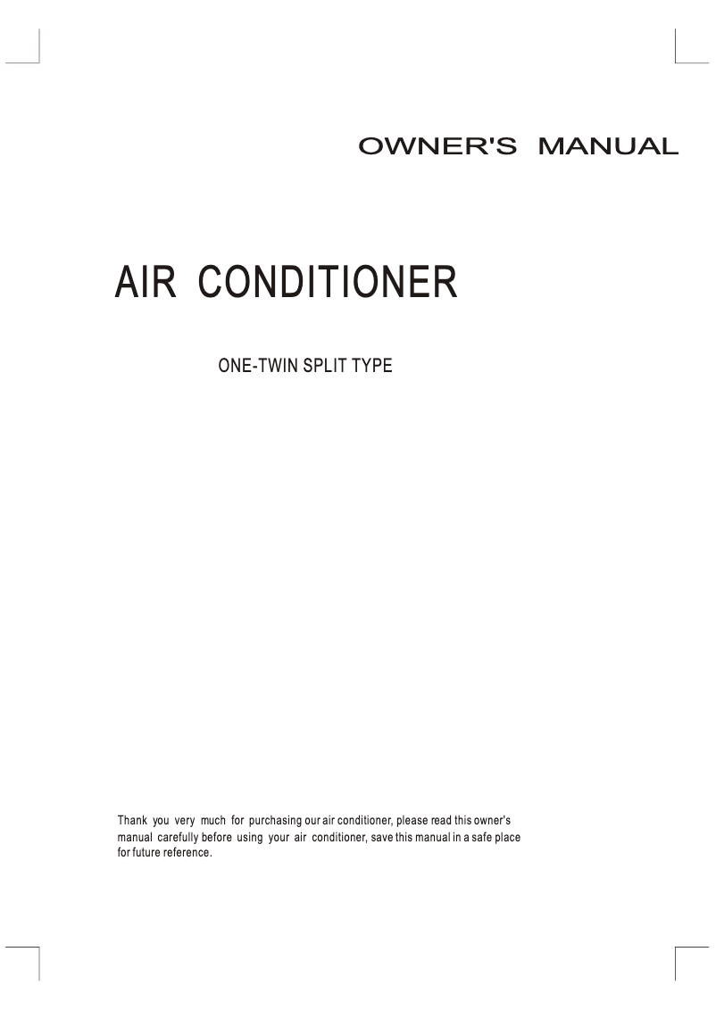 Página 1 del manual Manual de usuario Daitsu ASD9T2