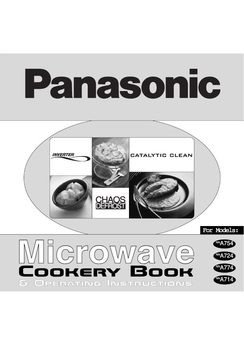 Page n°1 - Manuel utilisateur Panasonic NN-A754
