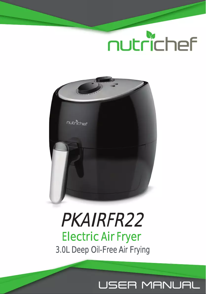 Page n°1 - Manuel utilisateur Nutrichef PKAIRFR22.5