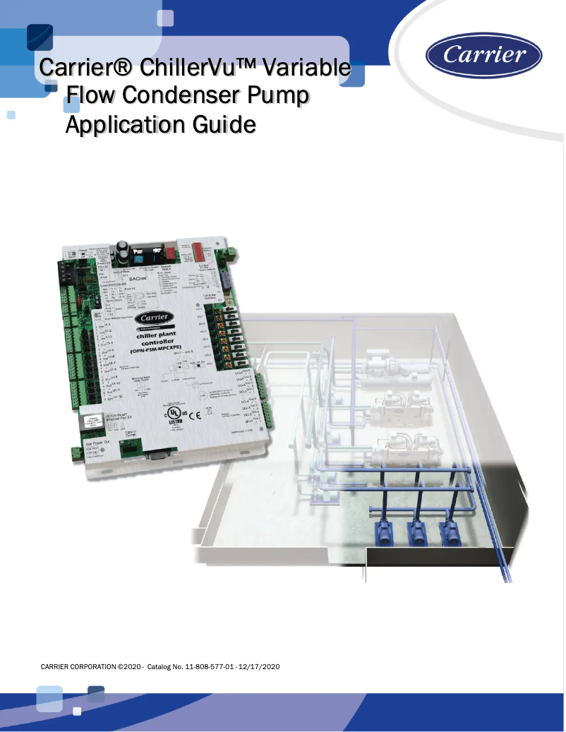 Page n°1 - Manuel utilisateur Carrier AquaEdge 17DA