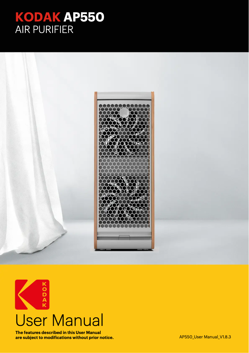 Página 1 del manual Manual de usuario Kodak AP550