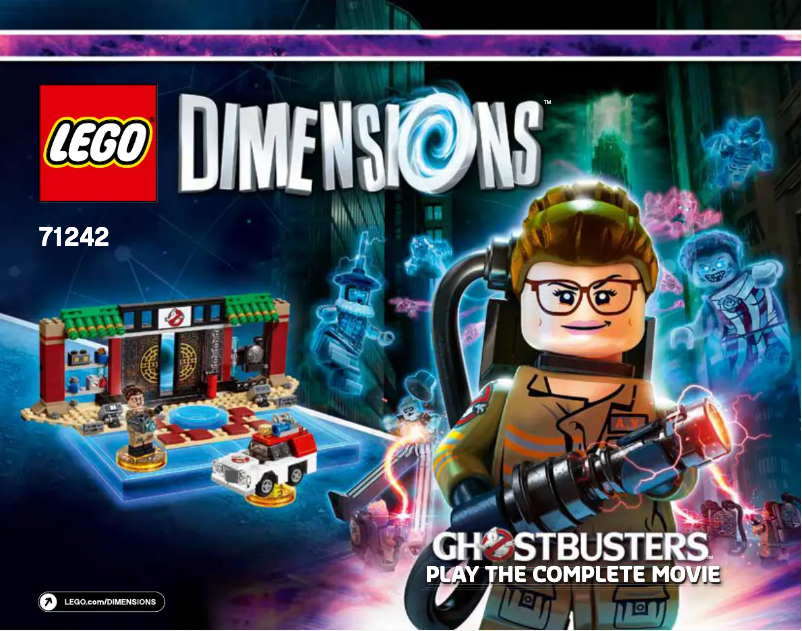 Page n°1 - Manuel utilisateur Lego Ghostbusters Story Pack 71242