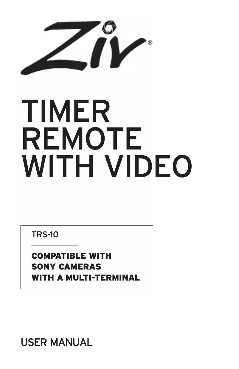 Image de la première page du manuel de l'appareil TRS-10