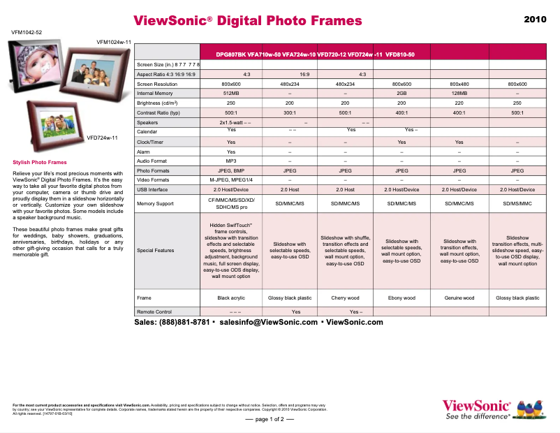 Image de la première page du manuel de l'appareil VFD920W-12