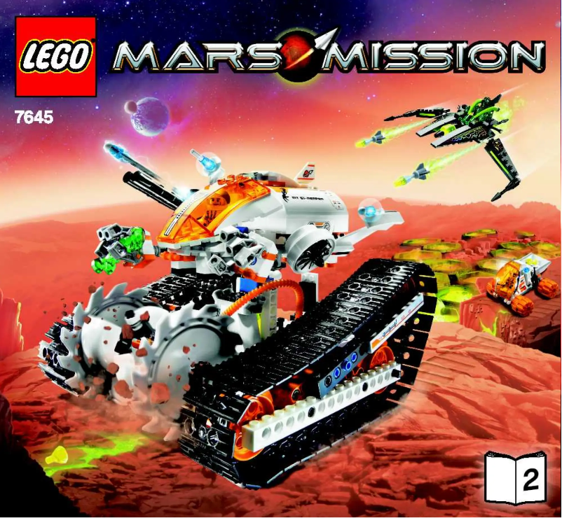 Page 1 de la notice Manuel utilisateur Lego MT-61 Crystal Reaper