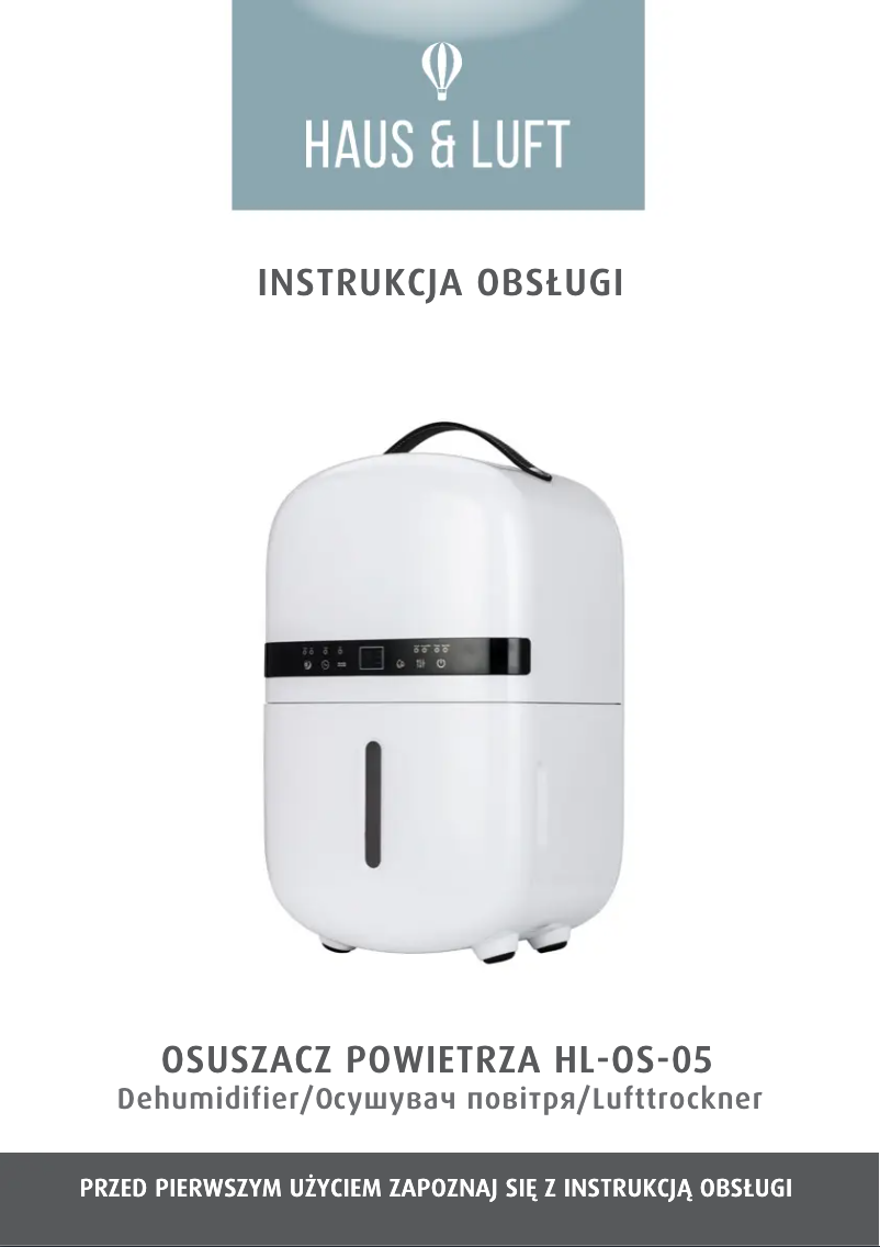 Page 1 de la notice Manuel utilisateur MPM HL-OS-05