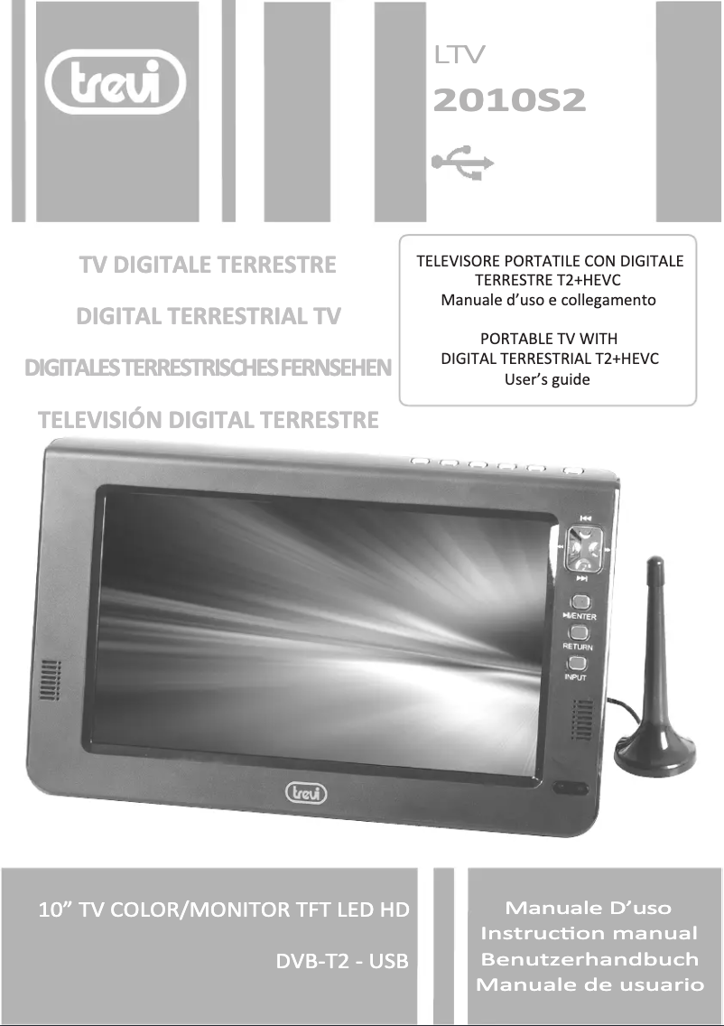 Page n°1 - Manuel utilisateur Trevi LTV 2010 S2