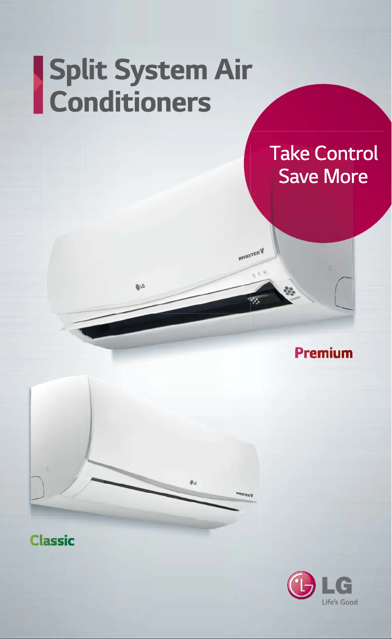 Page 1 de la notice Brochure LG W09AWN-NM14