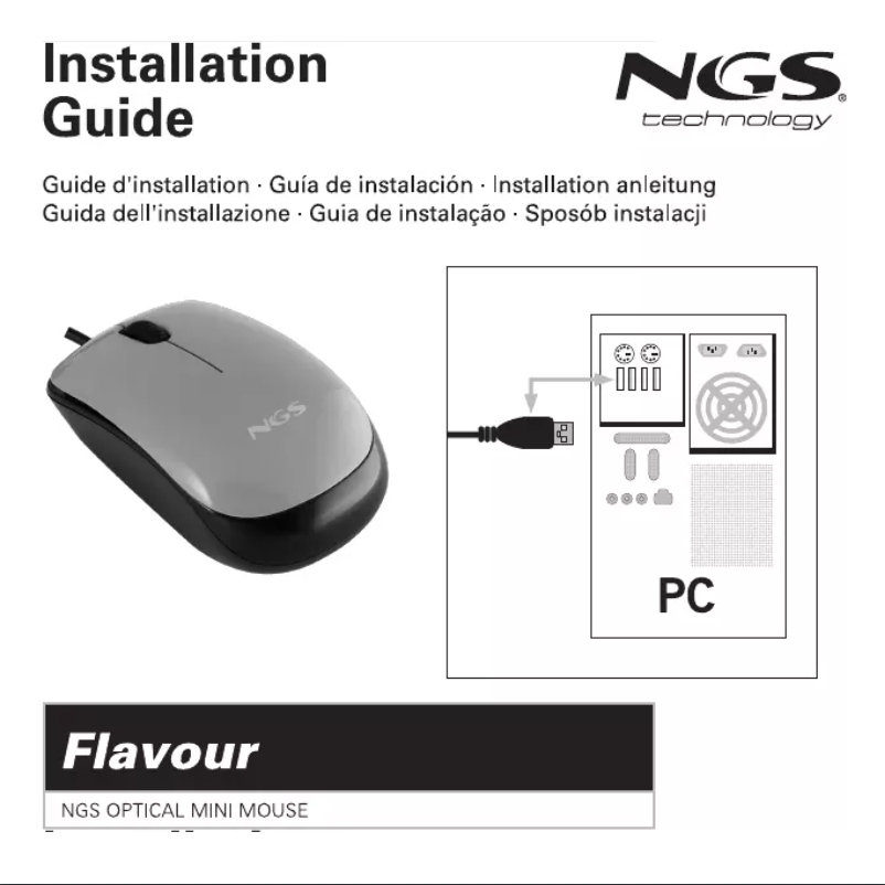 Image de la première page du manuel de l'appareil Flavour