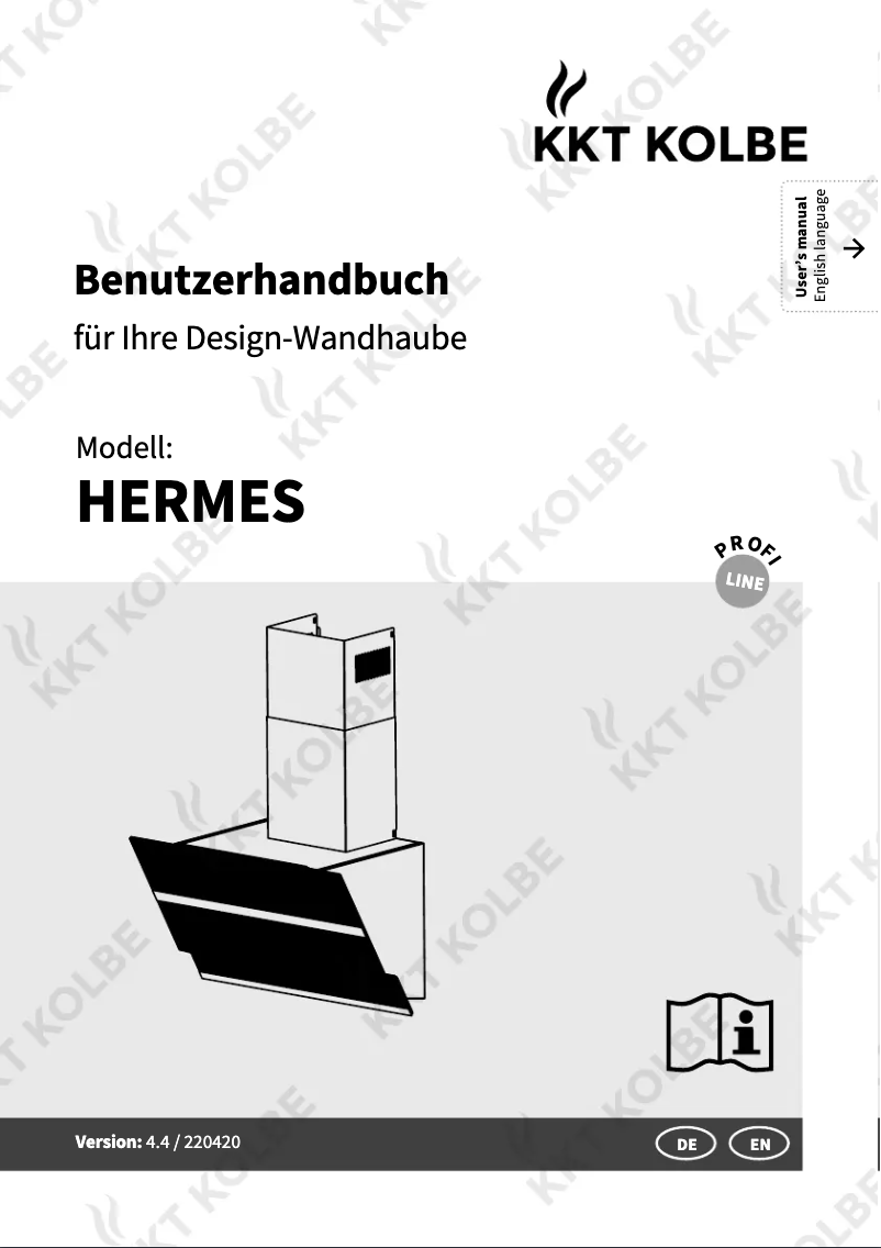 Page 1 de la notice Manuel utilisateur KKT Kolbe HERMES806S