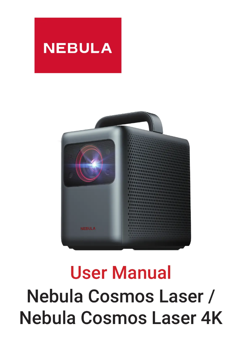 Page n°1 - Manuel utilisateur Nebula Cosmos Laser