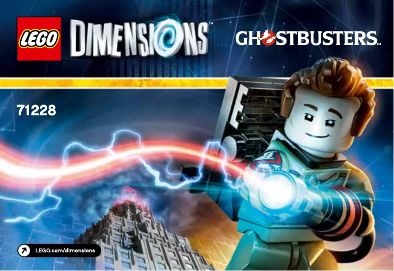 Image de la première page du manuel de l'appareil The Ghostbusters Level Pack 71228